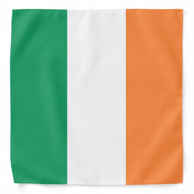 Ireland National Flag, Irish standard, Banner Bandana (Front)