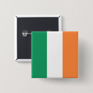 Ireland National Flag, Irish standard, Banner Button
