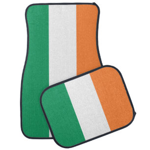 Ireland National Flag, Irish standard, Banner Car Floor Mat