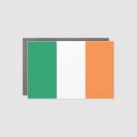 Ireland National Flag, Irish standard, Banner Car Magnet | Zazzle