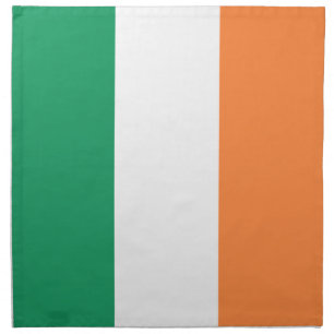 Ireland National Flag, Irish standard, Banner Cloth Napkin