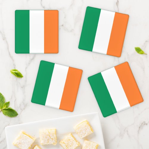 Ireland National Flag Irish standard Banner Coaster Set