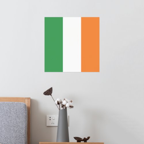 Ireland National Flag Irish standard Banner Foil Prints