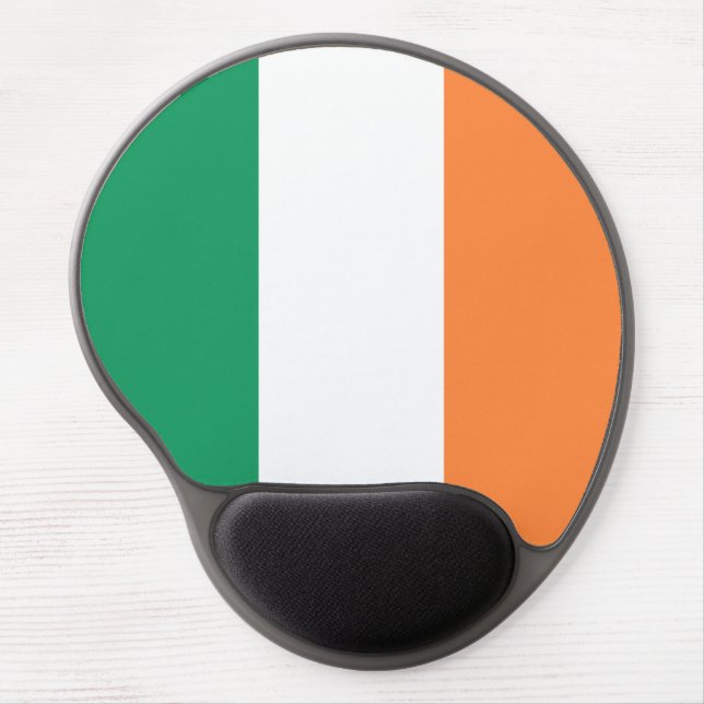 Ireland National Flag, Irish standard, Banner Gel Mouse Pad (Front)
