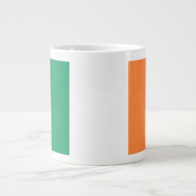 Ireland National Flag, Irish standard, Banner Giant Coffee Mug (Front)