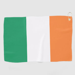 Ireland National Flag, Irish standard, Banner Golf Towel