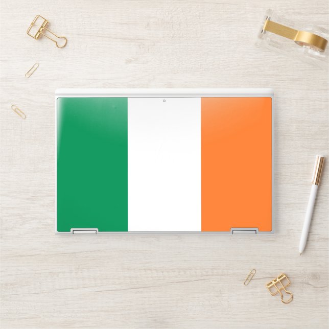 Ireland National Flag, Irish standard, Banner HP Laptop Skin (Desk)
