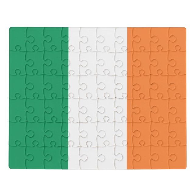 Ireland National Flag, Irish standard, Banner Jigsaw Puzzle (Puzzle Horizontal)