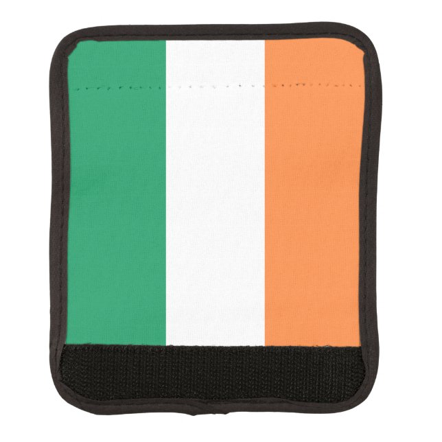 Ireland National Flag, Irish standard, Banner Luggage Handle Wrap (Front)