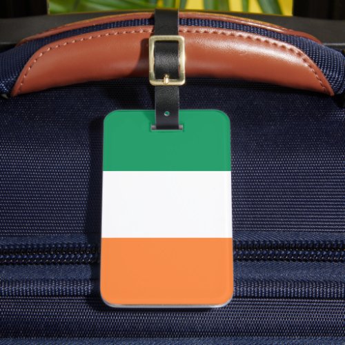 Ireland National Flag Irish standard Banner Luggage Tag