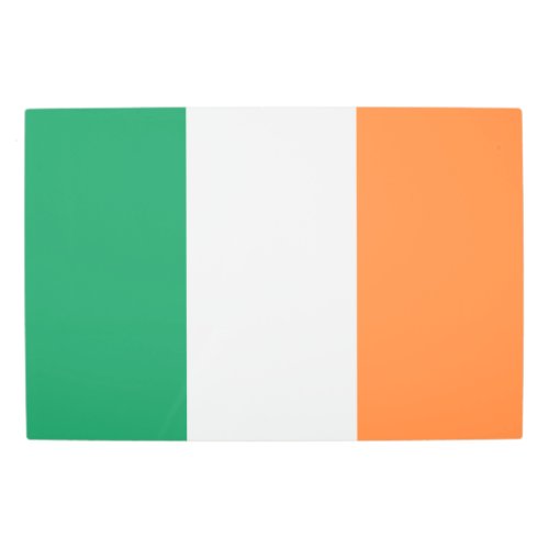 Ireland National Flag Irish standard Banner Metal Print