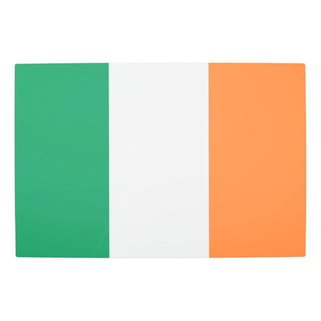 Ireland National Flag, Irish standard, Banner Metal Print (Front)
