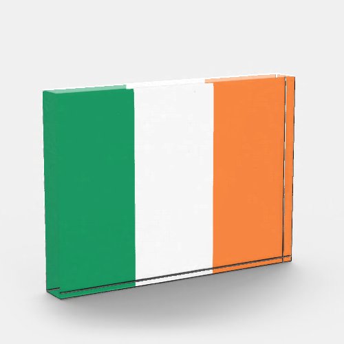 Ireland National Flag Irish standard Banner Photo Block
