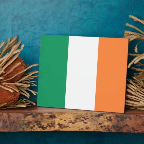 Ireland National Flag Irish standard Banner Plaque