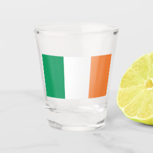 Ireland National Flag, Irish standard, Banner Shot Glass