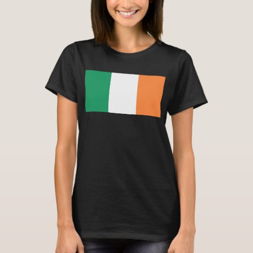 Ireland National Flag Irish standard Banner T_Shirt