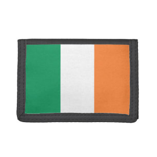 Ireland National Flag, Irish standard, Banner Tri-fold Wallet