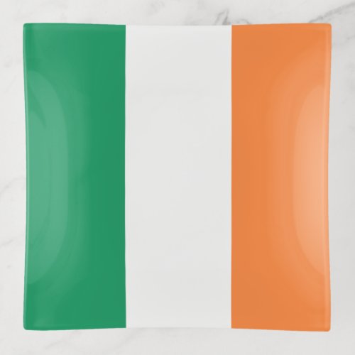 Ireland National Flag Irish standard Banner Trinket Tray