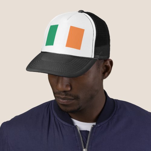 Ireland National Flag Irish standard Banner Trucker Hat