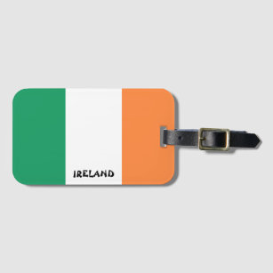Ireland National Flag Patriotic Luggage Tag