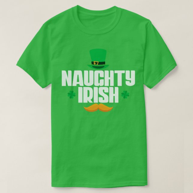 Ireland Naughty T-Shirt (Design Front)