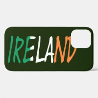 Ireland overlaid on Irish Flag iphcnt