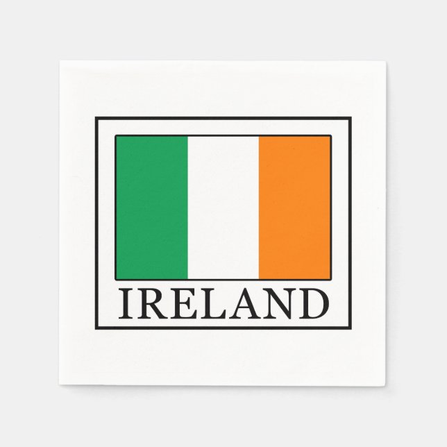Ireland Paper Napkins (Front)