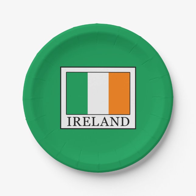 Ireland Paper Plates (Front)