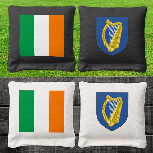 Ireland patriotic bags Irish Flag Cornhole Bags