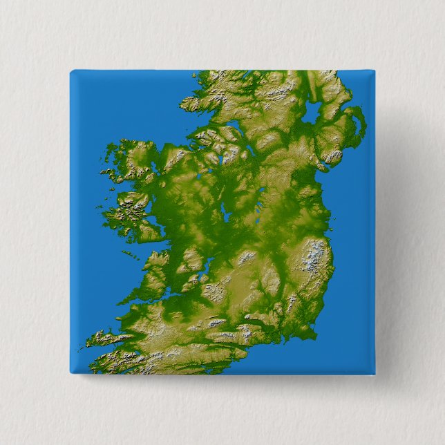 Ireland Pinback Button (Front)