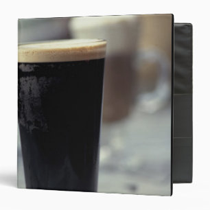Ireland. Pint of stout. 3 Ring Binder