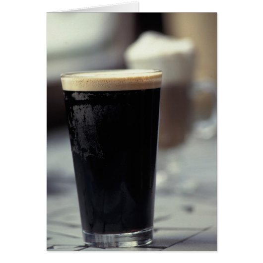 Ireland. Pint of stout. Cards (Front)
