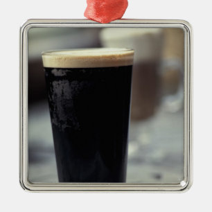 Ireland. Pint of stout. Metal Ornament