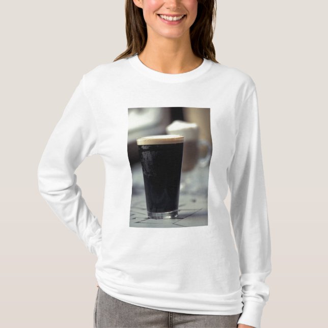 Ireland. Pint of stout. T-Shirt (Front)