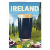 Ireland Pint Travel poster (Front)