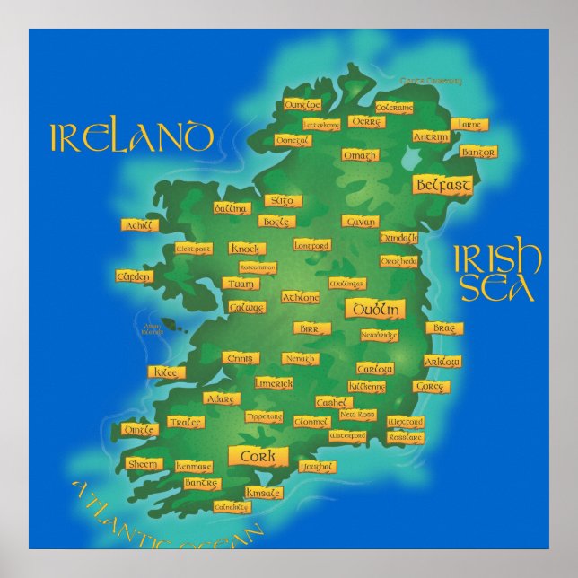 Ireland Poster (Front)
