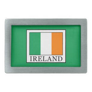 Ireland Rectangular Belt Buckle