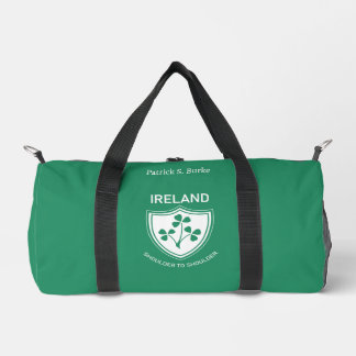 IRELAND Rugby - Irish Rugby Personalized Duffle Bag