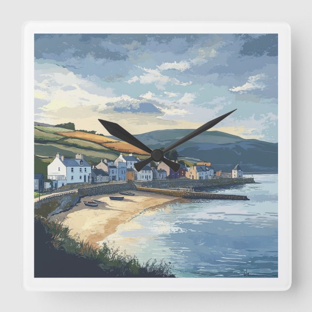 Ireland Scenic Clock (Front)