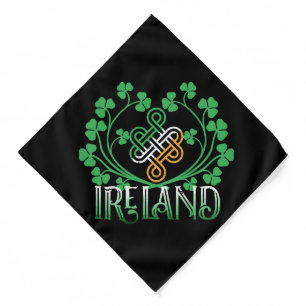 IRELAND SHAMROCK BANDANA