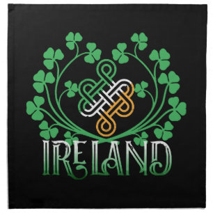 IRELAND SHAMROCK CLOTH NAPKIN
