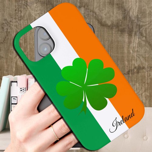 Ireland  Shamrock Irish Flag fashion  sports iPhone 15 Case