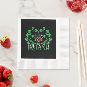 IRELAND SHAMROCK NAPKINS