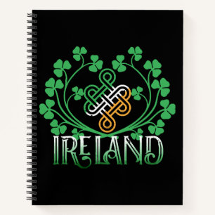 IRELAND SHAMROCK NOTEBOOK