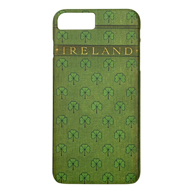 Ireland Shamrock Old Book Cover (Back)