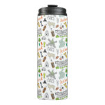 Ireland Sketch Doodle Pattern Thermal Tumbler