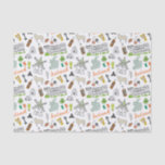 Ireland Sketch Doodle Pattern Tissue Paper