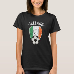 Ireland Soccer Ireland Flag Football Irish Pride R T-Shirt