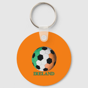 Ireland soccer keychain