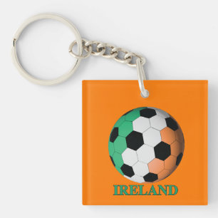 Ireland soccer keychain